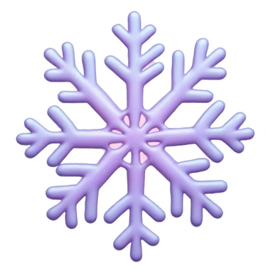 Baby pink snowflake  sticker