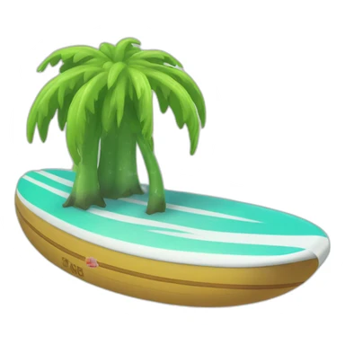 Concombre surf sticker