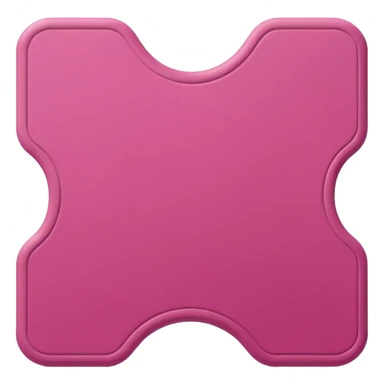 Fitnessmatte in rosa sticker