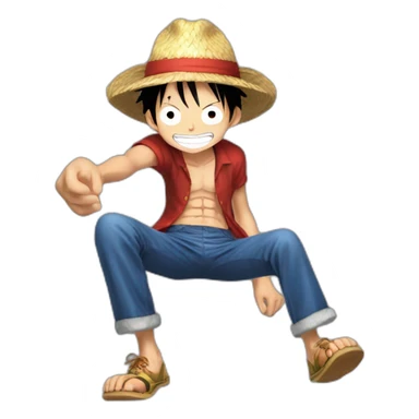 Luffy joy boy sticker