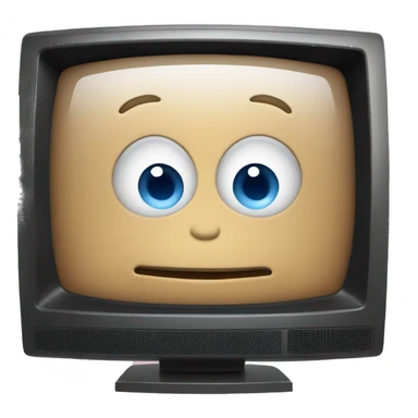 LCD television sticker