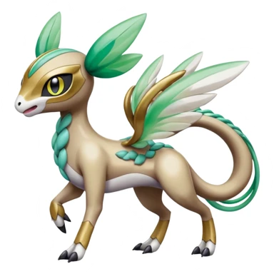 Meloetta-Inteleon-Gabite-Palkia-Pokémon-Fakémon-fusion-hybrid-creature sticker