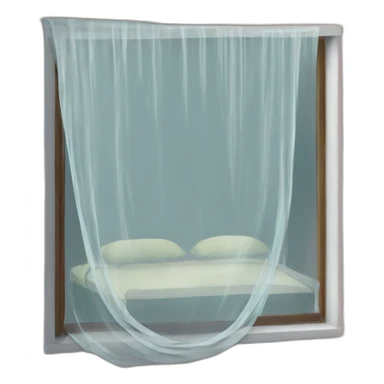 mosquito net slidibg at window sticker