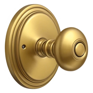 Doorknob sticker
