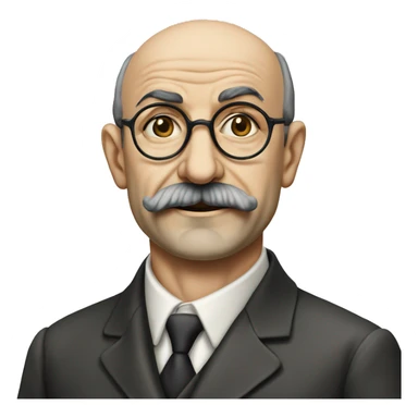 Chaim Weizmann realistic sticker