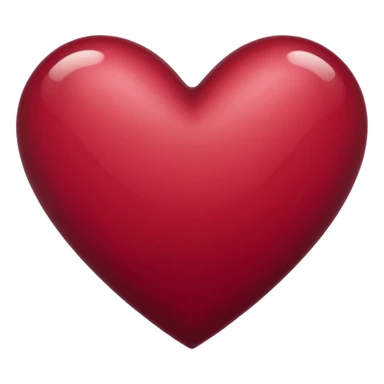 Cuore bordeaux  sticker