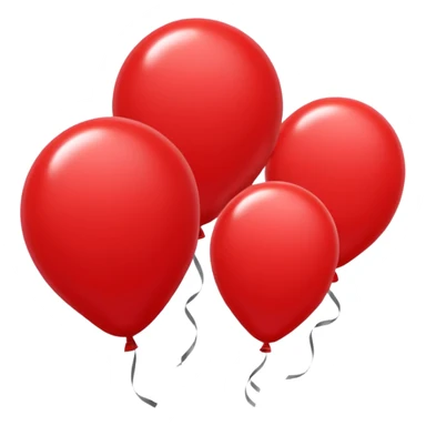 red balloons sticker