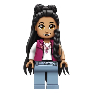 ARIANA GRANDE lego sticker
