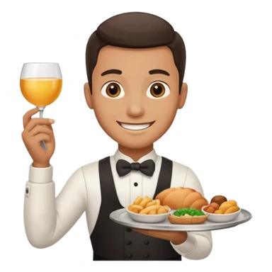 waiter tips  sticker