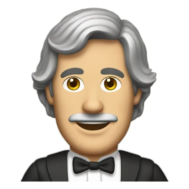 Monty Python restaurant man sticker