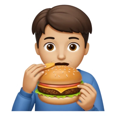 oiendo amburgesa sticker