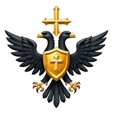 dominus' emblem holy with a touch of black sticker