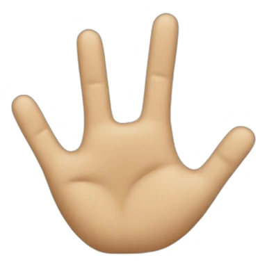 Jul sign with hands sticker