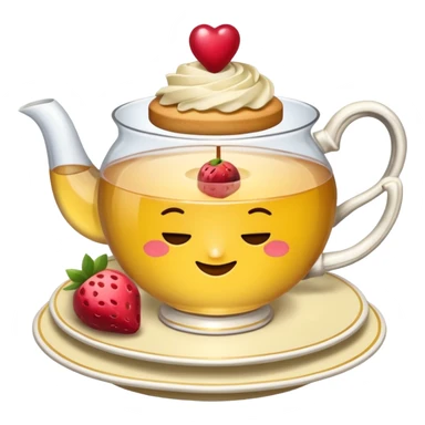 afternoon tea sticker