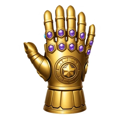 Thanos Infinity Gauntlet sticker