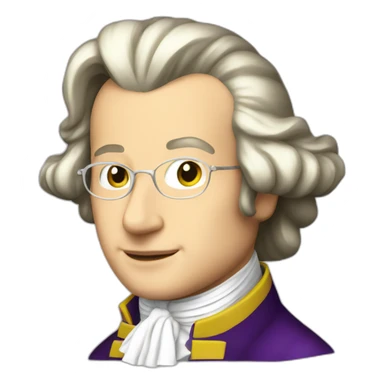 Mozart sticker