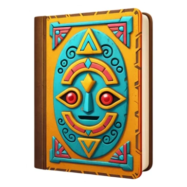 aztec book sticker