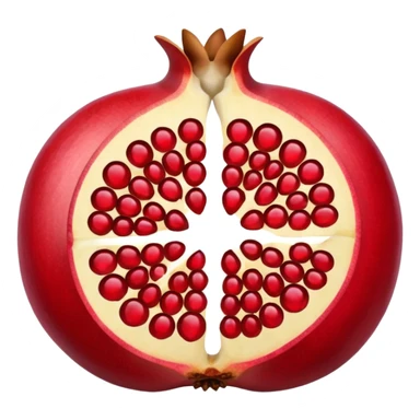 pomegranate is a fruit in the section sticker