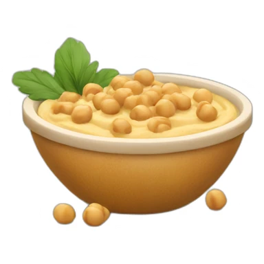arabic-hummus-with-chickpeas sticker