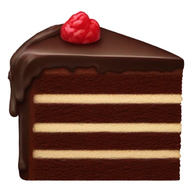 Chocolate cake  sticker