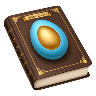 Easter themed singular Bible sticker