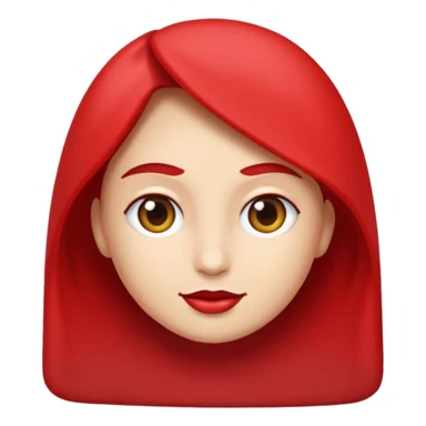 kadın kırmızı küpeli sarışın sticker