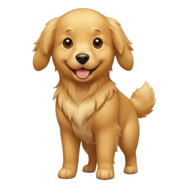 dog full image retriver sticker