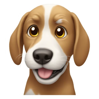 dog and cat smil sticker