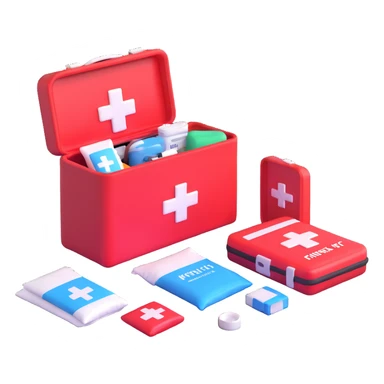 first aid kit sticker
