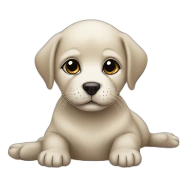 puppy-seal sticker