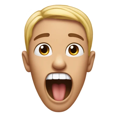 Biting fingernails  sticker