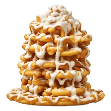 Funnel Cake sticker