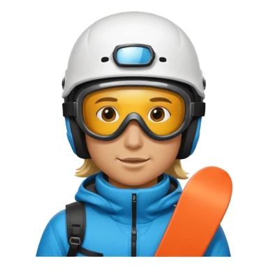 snowboarder sticker