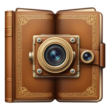 Combine a Book with a camera sticker