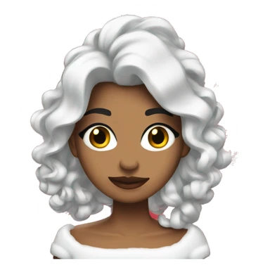 Coquette Christmas sticker