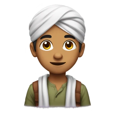 small cute punjabi kid ask for call sticker