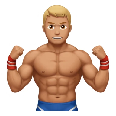 Wrestling sticker