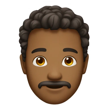 Emoji pas sur de lui  sticker