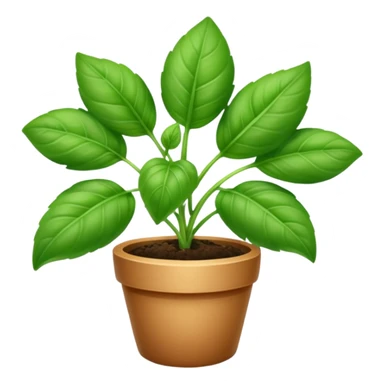 Basil emoji sticker