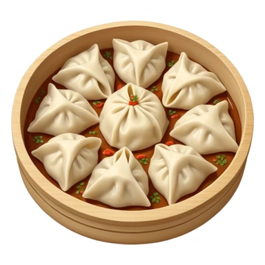 folded snacks,mantı sticker