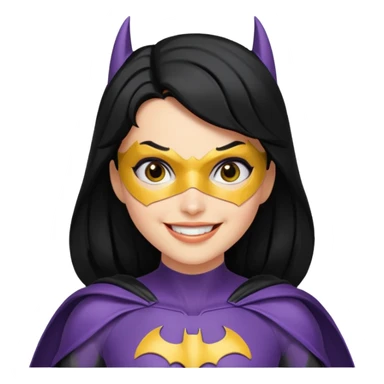 bat girl sticker