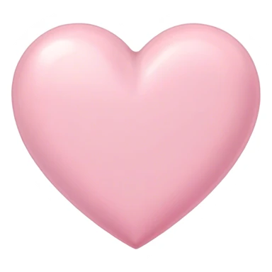 Cœur pastel rose sticker