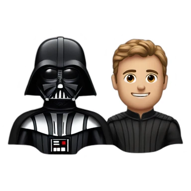 darth vader and andrew tate sticker