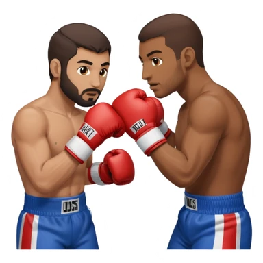 brown muslim man hitting white english man sticker