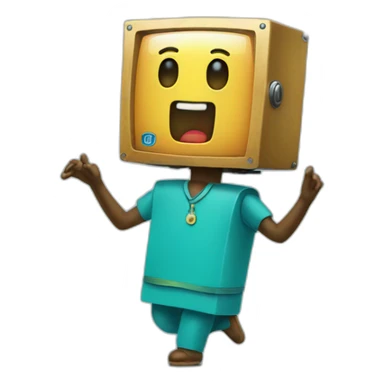 Dancing BMO sticker
