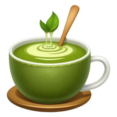 matcha tea sticker
