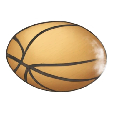 a drawing of a ball in the floor of a school sticker