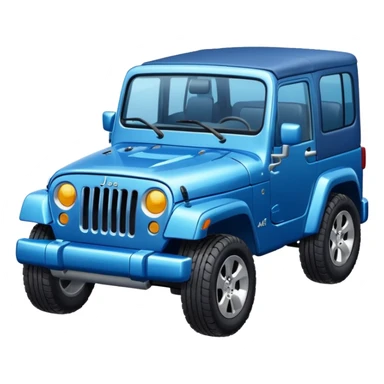 blue jeep sticker