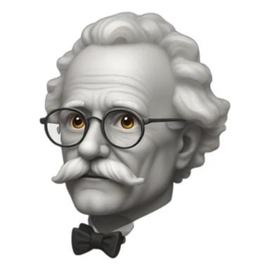 Albert enstein qui utilise le cercle trigonométrique sticker