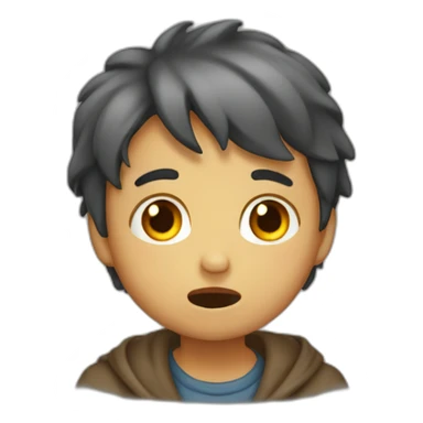 niño llorando sticker